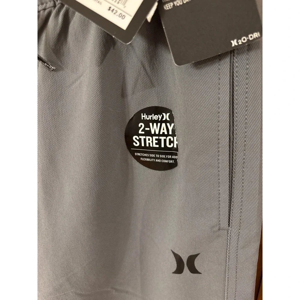 Hurley H2O-Dri Boys Grey 2-Way Stretch‎ Active Pants XL 13-15yrsNew